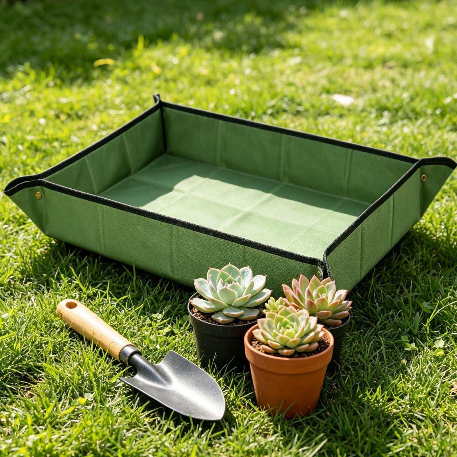 Plant Parenting - 105x150cm Verplantmat Draagbare Dikke Waterdichte Plantenbak