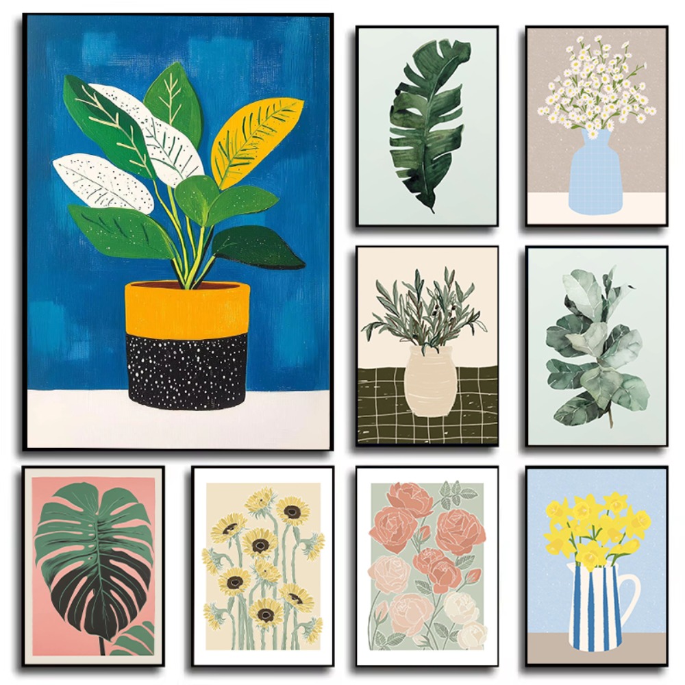 Plant Parenting - Tuin Bloemenvaas Art Poster Bloem Plant