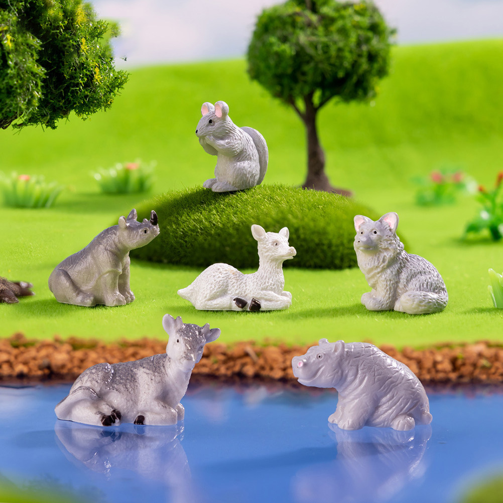 1 set kleine harsdierenfiguren - Succulent Arrangement Mini recensie en prijs