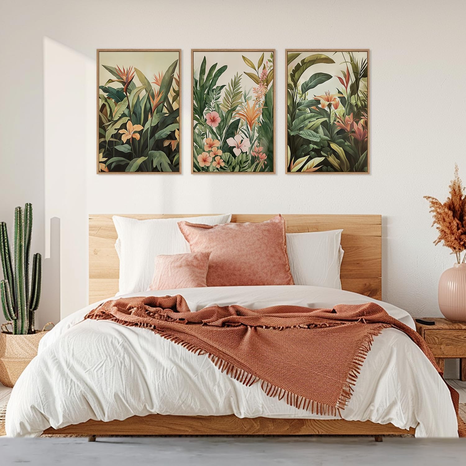 3 stks/set frameloze canvas sc - Plant Parenting recensie en prijs